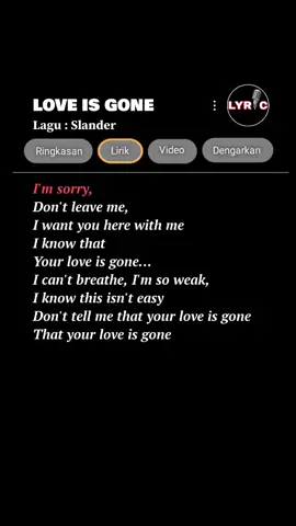 Love is gone - Slander #coversong #loveisgone #slander #song #singing #lyrics #lyrics_songs #liriklagu #lagubarat #Love #sadsong #sadvibes #lagugalau #coverlagu #galaubrutal #emusdoank #xyzbca #lovesong #loveisgoneslander #fyp #foryou #foryoupage 