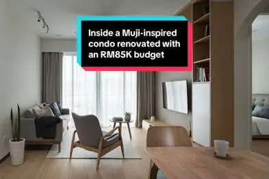 Smaller budget? Don't get your hopes down! This Muji-inspired home makes me want to work from home all year long! #premondayblues 🙃 #interiordesignmalaysia #rumahidaman #rumahimpian #rumahmuji #mujihome #mujihouse #interiorcondo #interiormalaysia #dekorasirumah #rumahcantik #myrenovation #Home #rumahmilenial #rumahmodern #malaysiahome #hometour 