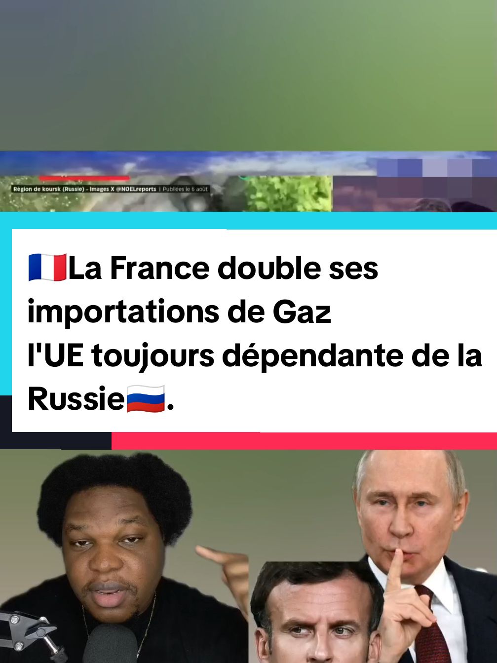 🇨🇵La France double ses importations de Gazl'UE toujours dépendante de la Russie🇷🇺.Mais quand c'est l'AES🇲🇱🇳🇪🇧🇫?????? #francetiktok #francetiktok🇫🇷 #francetiktok🇨🇵 #macrondemission #macrondegage #russie #russievsfrance #russie🇷🇺 #poutine🇷🇺 #poutine #malitiktok🇲🇱🇲🇱malitiktok✊✊✊💪🏼✊ #malitiktok🇲🇱🇲🇱malitiktok #assimigoita🇲🇱 #malitiktok🇲🇱 #russievsfrance #gaz 