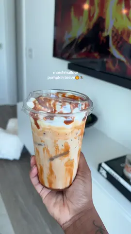 Hello old friend @Nespresso 🤭 i used the “double espresso dolce” pod, my all time fav!😍 #nespresso @coffeetoppersofficial #pumpkinseason #marshmallow #icedlatte #foryou #trending #viral #homebarista #icedcoffee #nespressovertuo #pumpkin #coldfoam #pumpkinspicelatte 