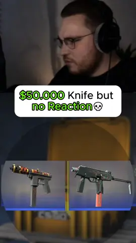 Bro Unboxed a 50k Knife but had no reaction #ohnepixel #cs2 #csgo #cs2memes #unboxing 