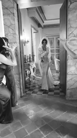 👰‍♀️ #blackandwhite #wedding #bridesmaids #bride #dreamwedding 