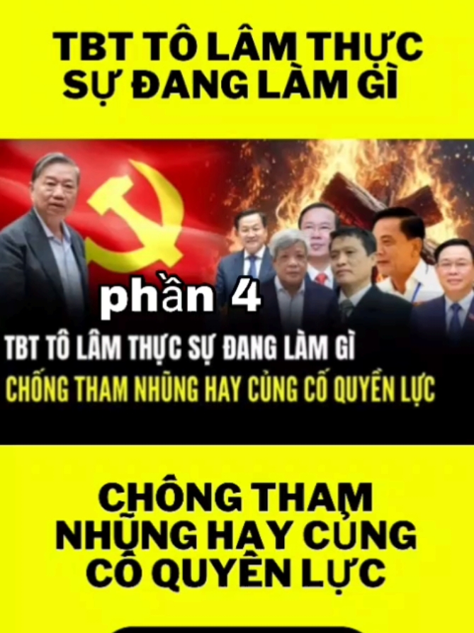 Tổng Bí Thư Tô Lâm Bắt Nhiều Cán Bộ #tiktoknews #hong60giay #tongbithutolam 