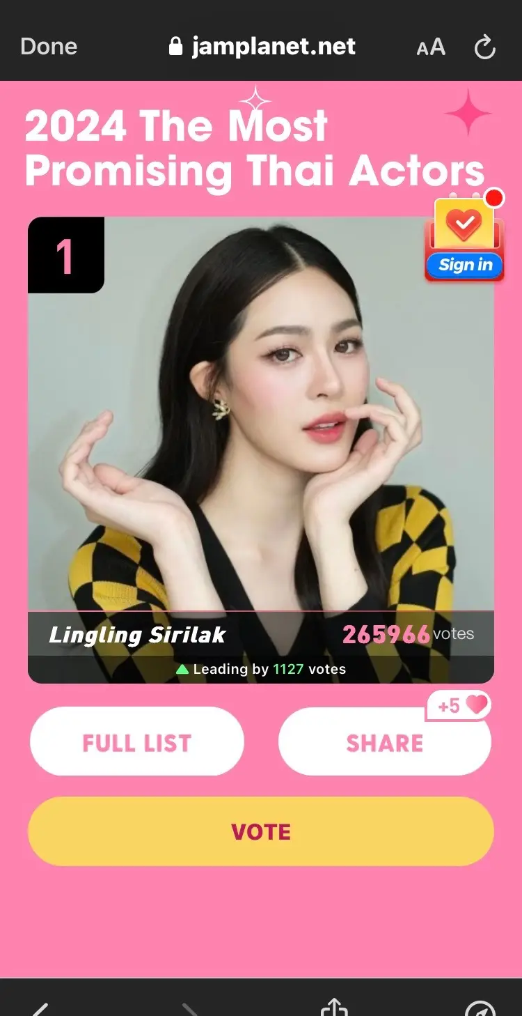 Go vote and show support for your fav🗣️. On JamPlanet.net👈🏼. • #linglingkwong #fayemalisorn #charlotteaustin #freensarocha #beckyarmstrong #yokoaspara #ormkornnaphat #meenarina #engfawaraha #aoomthaweeporn #englot #lingorm #fayeyoko #meenbabe #freenbecky #jamplanet2024 #mostpromisingthaiactor2024 