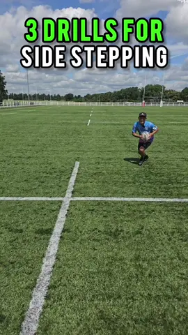 3 Drill to improve your Side step with Stepping coach @奈良秀明NaraHide　ステッパー＠タッチラグビー @The Rugby Trainer Academy   Save this and add to your training #therugbytraineracademy #therugbytrainer #rugby