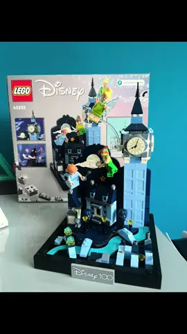 This was a cute one 🥰 #peterpan #tinkerbell #lego #disney #disney100 #fyp 