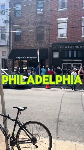 Angelo’s Pizzeria in Philadelphia Pennsylvania #foodreview #food #angelos #prettycooldudes #fyp @prettycooladen @Devin 