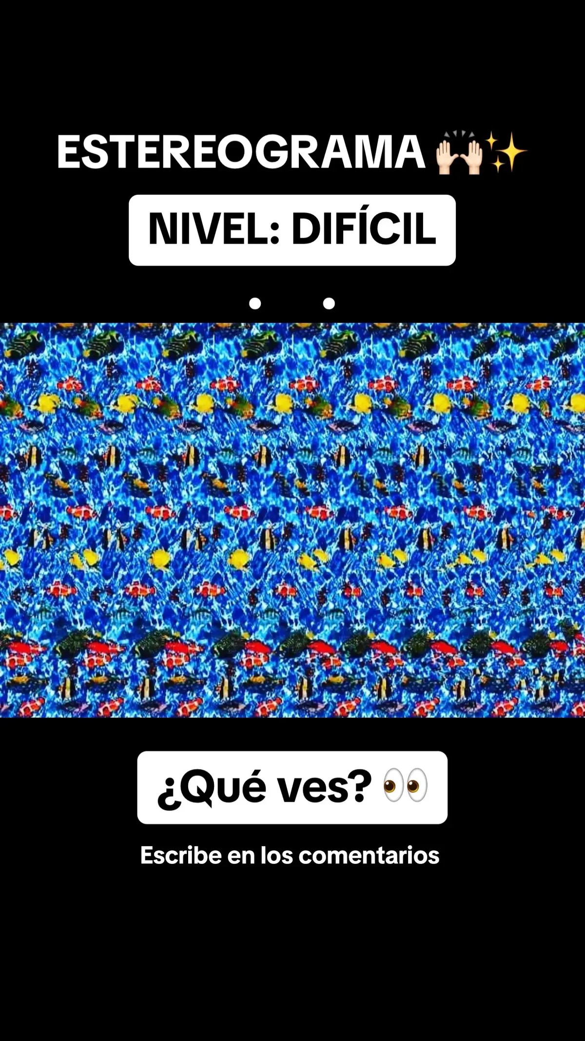 ¿Qué pudiste ver? 👀 #estereograma #estereogramas #stereoscopic #stereograms #ilusionismo #crossview #ilusion #ilusionoptica #3dimage #3d #3dstereogram #imagenestereograma #stereogram #imagenestereograma #magic #illusion #parati #typpppppppppppppppppppppp #fyp #Viral #mrestereograma 