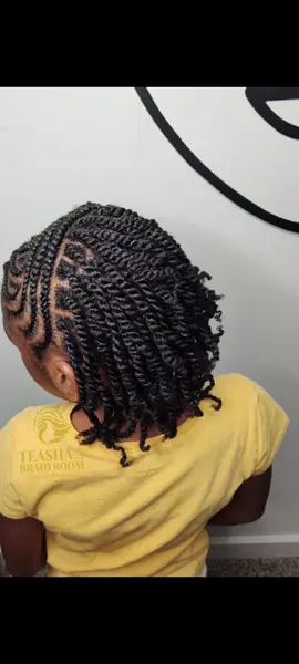kids freestyle cornrow  twist with lemonade cornrows natural hair 🥰 follow us on IG. DM/text to book ✅ #atlantageorgia #lemonadebraids #lemon #blackkidshairstyles #twist #cornrows #twostrandtwist #kidsbraids #braidontictok#fyp #fypviralシ #viral  and more 
