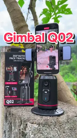 Gimbal tự động nhận diện và xoay theo chuyển động phiên bản Q02 .#gimbalq02 #gimbal #gimbalxoay360 #vuonglan20 #xaykenhtiktok 