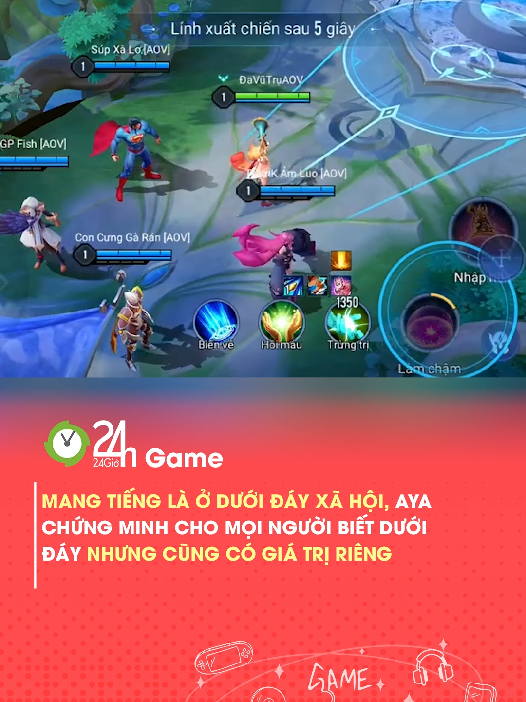 Cũng rất gì và này nọ #24hmedia #24hgame #lienquan #lienquanmobile #gamehaymoingay #gamernextgen