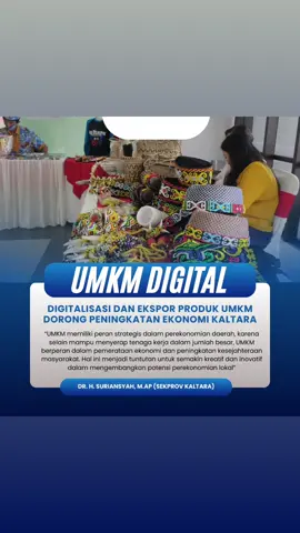 Digitalisasi dan ekspor produk UMKM dorong peningkatan ekonomi Kaltara
