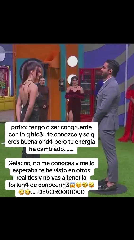 Wowwwwwwwwwwww…….. potro: tengo q ser congruente con lo q h!c3.. te conozco y sé q eres buena ond4 pero tu energía ha cambiado……. Gala: no, no me conoces y me lo esperaba te he visto en otros realities y no vas a tener la fortun4 de conocerm3😱🤭🤣🤣🤣🤣…. DEVOR0000000 #LCDLFMX2 #lacasadelosfamosos #LCDLFMX #galamontes  #chisme #lcdlf 