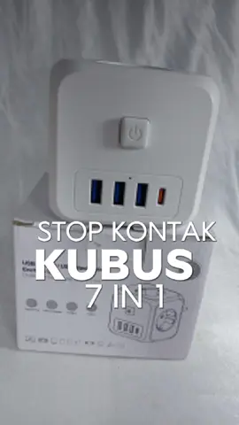 Kivee Stop Kontak Colokan Kubus 7 in 1 Multifungsi #stopkontak #colokanlistrik #mojutrend #viral #afiliate #wibgajian #fy #trendtiktok #multifungsi 