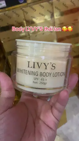 Kem body livy thái lan chuẩn thái ạ 🥰🥰#xuhuong 