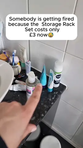 I think I need it #tiktok #bathroom #rack#storage 