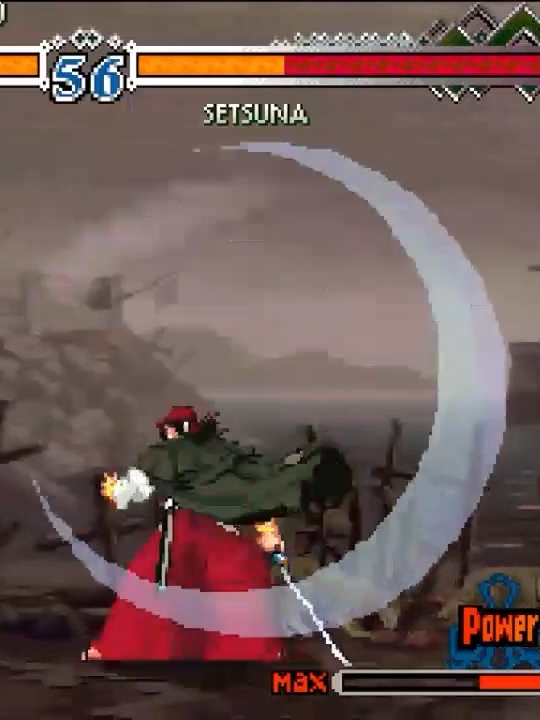 Moriya vs Setsuna (Parte 1) Como siempre pasando el rato. #moriya #minakata #setsuna #thelastblade2 #fighting #fightinggame #arcade