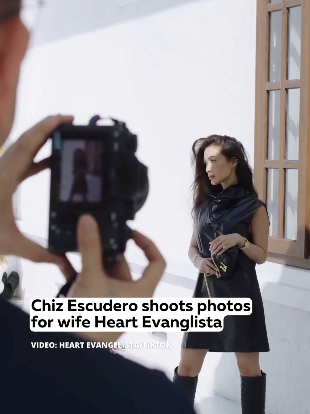 Senate President #ChizEscudero is a full-time husband and photographer! #heartevangelista #celebritynewsph