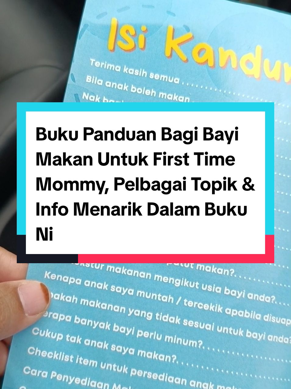 Replying to @_mieaaaa buku yang sangat berguna especially untuk first time mommy ☺️ #babymakan #Baby Makan Guna Sudu #babymakansendiri #bayimakan #bayimakansendiri #menubayi #menubaby #bukubaby #bukubaby6bulan #bukubabymurah #bukuajar 