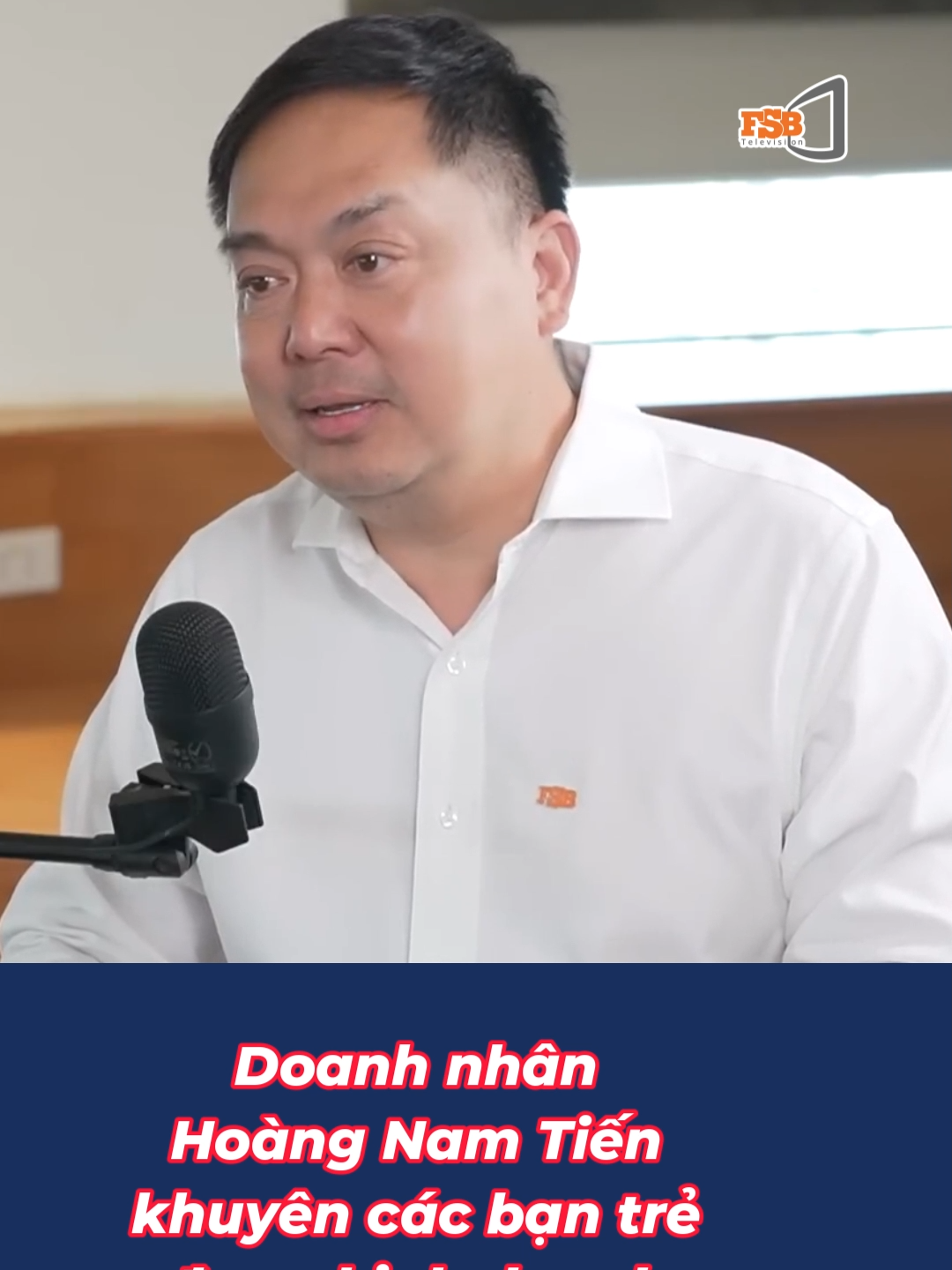 Lời khuyên của doanh nhân Hoàng Nam Tiến dành cho các bạn trẻ đang kinh doanh, khởi nghiệp #hoangnamtien #hoangnamtienfpt