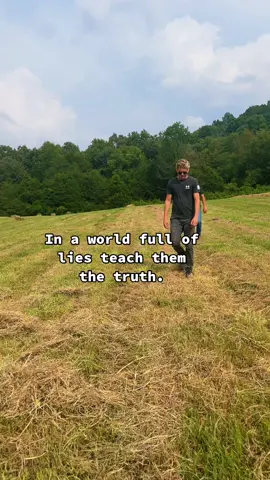 We need a lot more truth spoken in This country.#farmfamily#truth#family#farm#hay