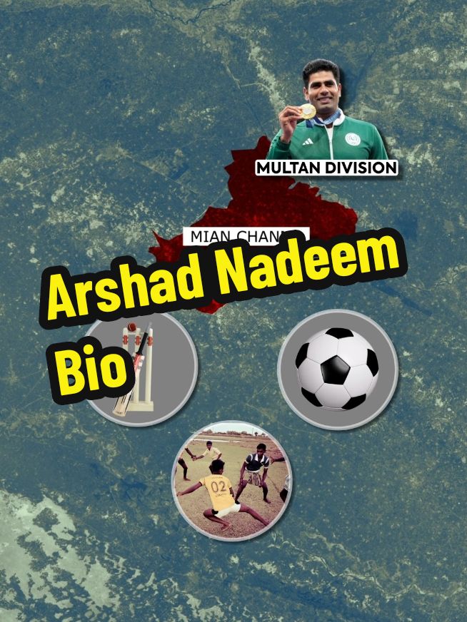 Arshad Nadeem Bio #pakistan #facts #maps #shorts  #tiktok #olympics #arshadnadeem 