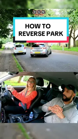 USING THE 1-2-1 TECHNIQUE AND A REFERENCE AT EACH POINT OF TURN #drivinglessons #learntopark #reverseparking 