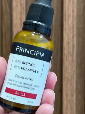 Retinol da Principia com alta eficácia na melhora de rugas, linhas finas, firmeza e viço por R$ 54