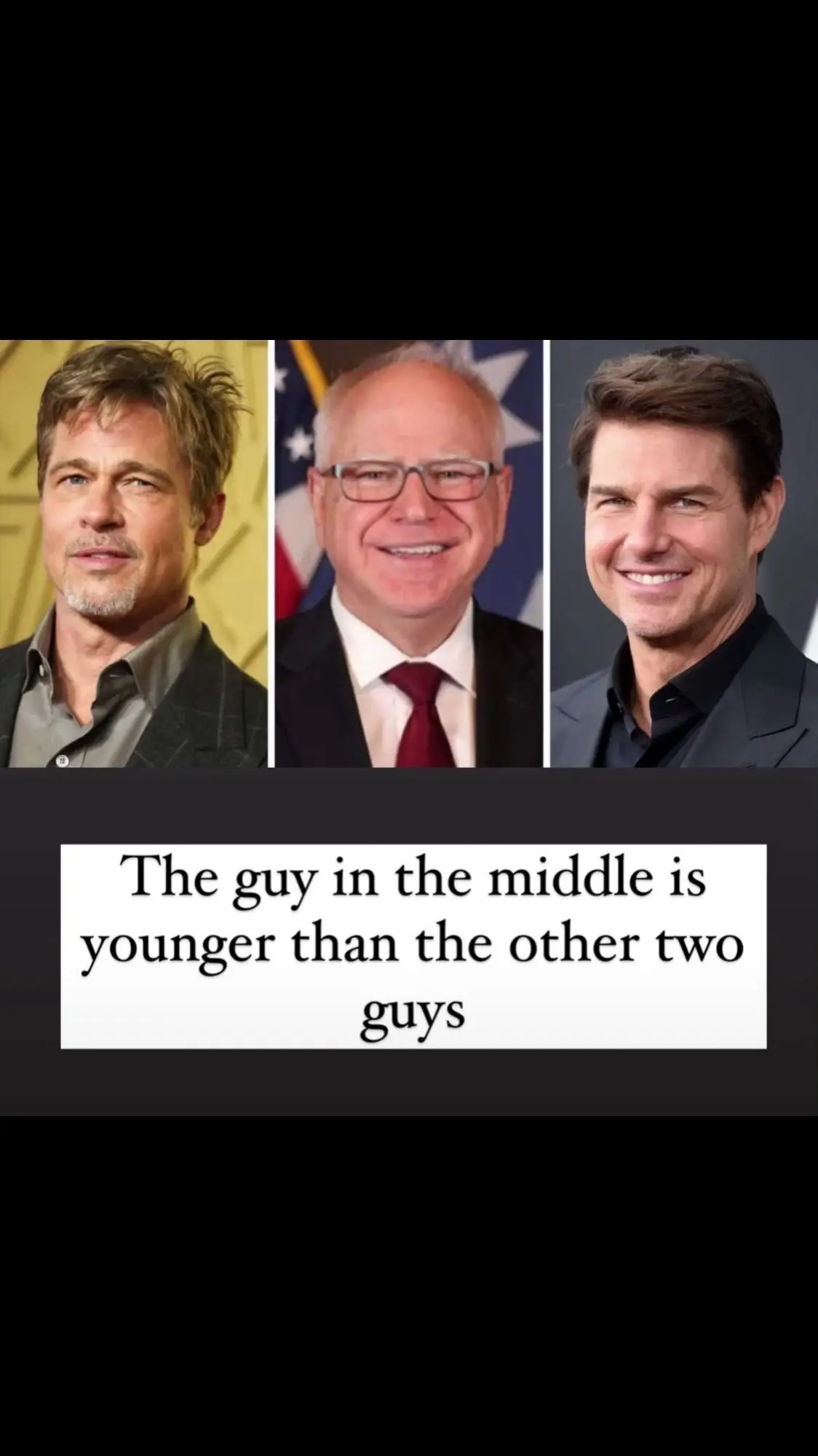 #bradpitt #tomcruise #timwalz 