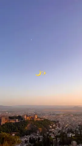 esta ciudad te alegra el alma 🌙✨#granada 