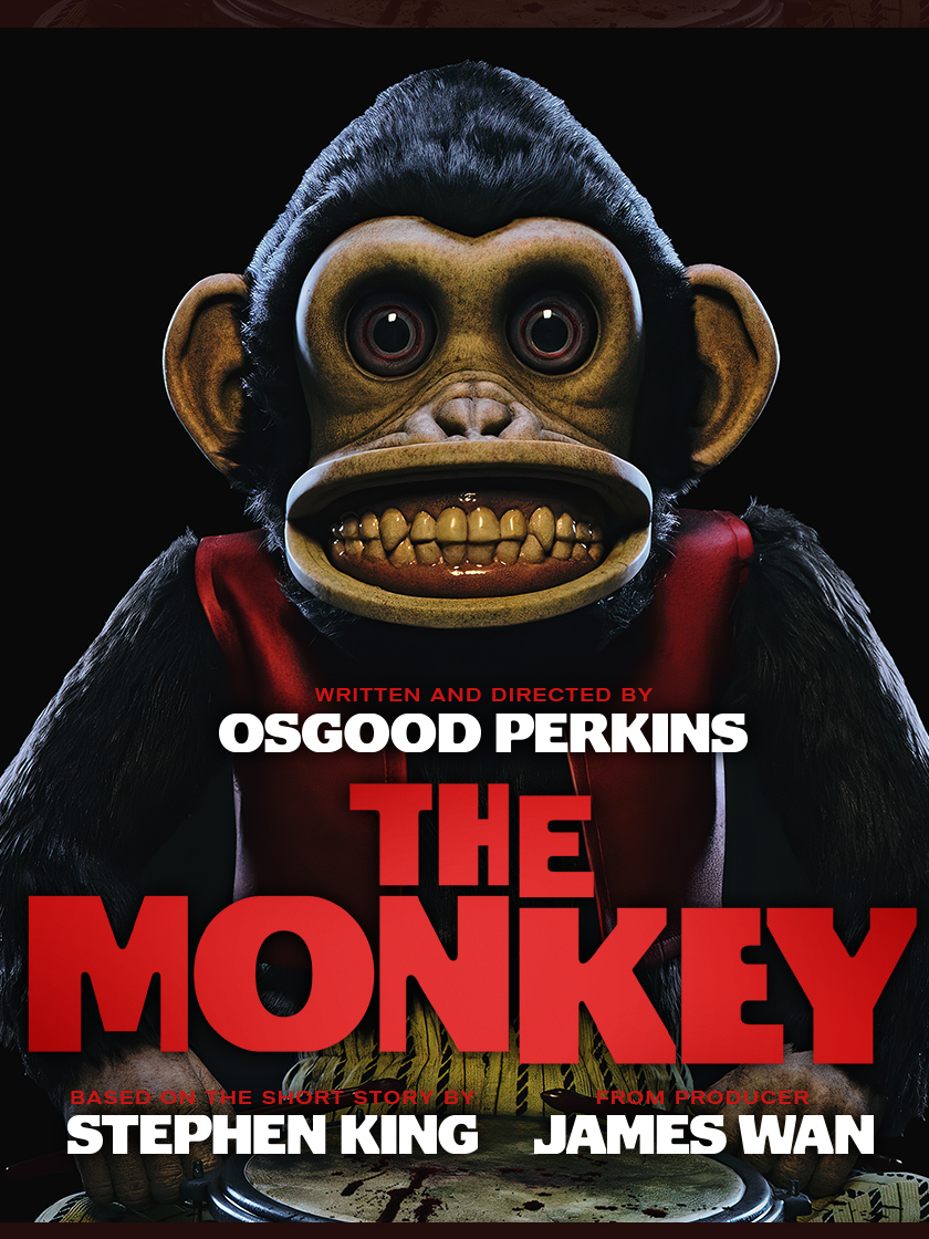 THE MONKEY Based on the short story by Stephen King, produced by James Wan, and written and directed Osgood Perkins. In theaters February 21, 2025. #themonkey #stephenking #filmtok