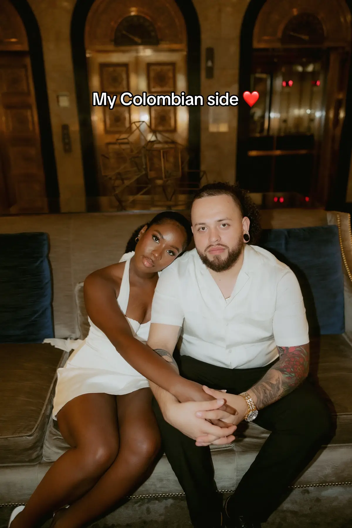 Our wedding Anniversary is in a few weeks 🥹❤️ #marriedtok #colombia #africanamerican 
