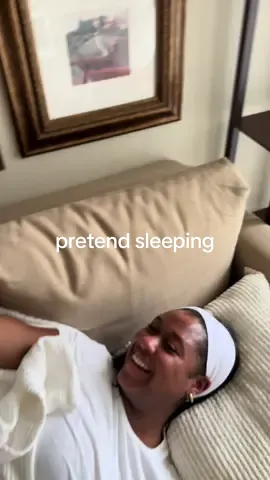 yall whos gonna tell her that i know shes not asleep 😂 #mattandkharli #couple #couplestiktok #funny #wife 
