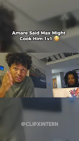 Amare Said Max Might Cook Him 1v1 😳 #plaqueboymax #amarefrost #melmel #viral #basketball #fyp @Amare frost 