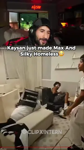 Kaysan just made Max And  Silky Homeless😳 #plaqueboymax #silky #yrg #viral 