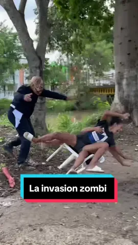 La invasion zombi #humor #short #viraltiktok #viralpage #colombia #funny #comedia #mundo #viral 