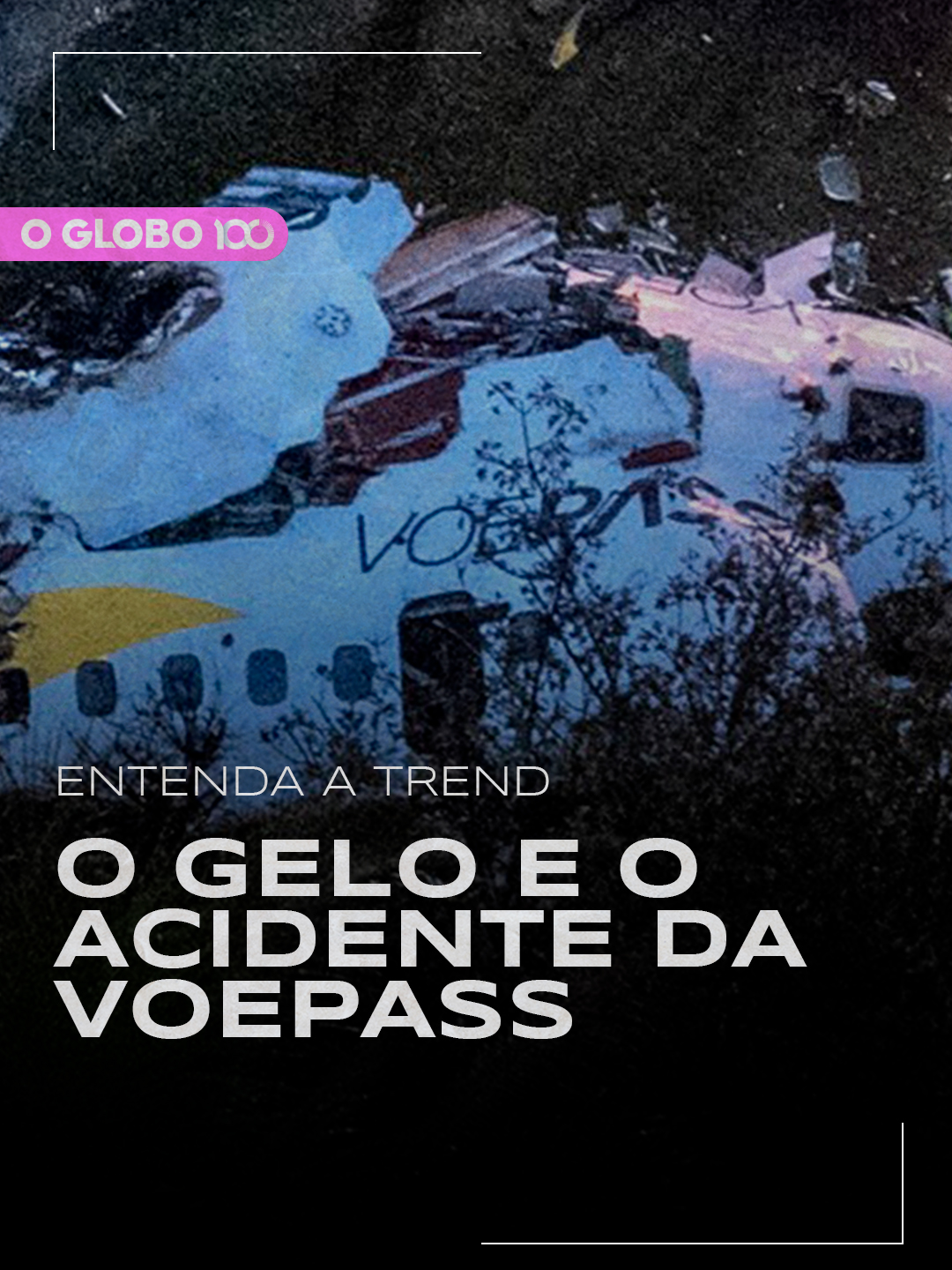 🗣️ ENTENDA A TREND | O gelo e o acidente da Voepass  A queda do voo 2283, da Voepass, chocou o Brasil na última sexta-feira (9). Imagens divulgadas nas redes sociais mostram a aeronave caindo em estol, e muitos especialistas têm a teoria de que a causa do acidente tenha sido formação de gelo no avião. Mas como isso acontece? A aeronave não devia ter mecanismos para evitar? Aperta o play para entender. #EntendaaTrend é um quadro nas redes sociais do #JornalOGlobo para você ficar por dentro dos assuntos que estão bombando na internet.