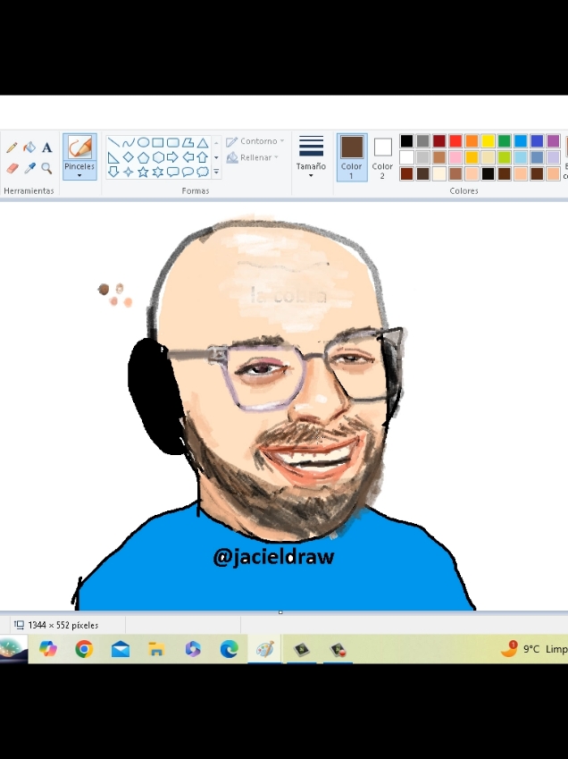 ART Microsoft Paint: @LACOBRAAA #lacobra #Art #microsofpaint #twitch #Meme 