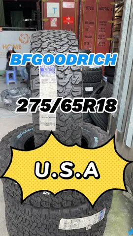 BFGoodrich 275/65R18 nhập Mỹ #BuiDucVoLop #Bfgoodrich #lopxeotodiahin #ofroad #pickup #bf 