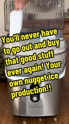 Your own nugget ice production at home?! Yes please! #cowsar #nuggetice #icelover #crunchyice #asmr #chikfila #sonicice #tiktokmademebuyit #tiktokshopbacktoschool #backtoschool 