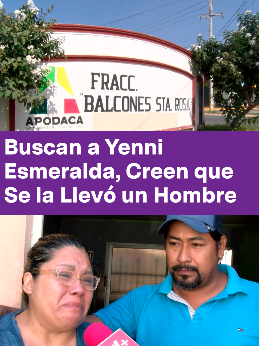 Yenni Esmeralda García Sifuentes, de 17 años, fue vista por última vez el jueves 8 de agosto en la colonia Balcones de Santa Rosa, en el municipio de Apodaca. Según sus padres, se la llevó un hombre que se hace llamar Michelle, quien decía tener 22 años de edad, pero en realidad tendría 36 y radicaría en Nezahualcóyotl, Estado de México. La última vez que se vio a Yenni Esmeralda fue captada en un video, obtenido por los padres de la joven. Ella iba a acompañada de un hombre que arrastraba una maleta el jueves 8 de agosto en la colonia Balcones de Santa Rosa, en el municipio de Apodaca. Actualmente, Yenni Esmeralda cuenta con un reporte de la Agencia Estatal de Investigaciones (de Nuevo León). En la ficha se describe a la menor de 1.55 metros, tez blanca, ojos color café claro, cabello teñido de morado y complexión delgada. El día de su desaparición vestía una camiseta de colores, pantalón de mezclilla azul oscuro, tenis blancos y cargaba una mochila beige. #desaparicion #apodaca #nuevoleon #sebusca