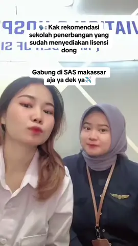 Info pendaftaran cek di bio ya dek ya😁 #sasmakassar #sekolahpramugari #sekolahmarshaller #tiktokviral #fyppppppppppppppppppppppp #trending #xyzbca 