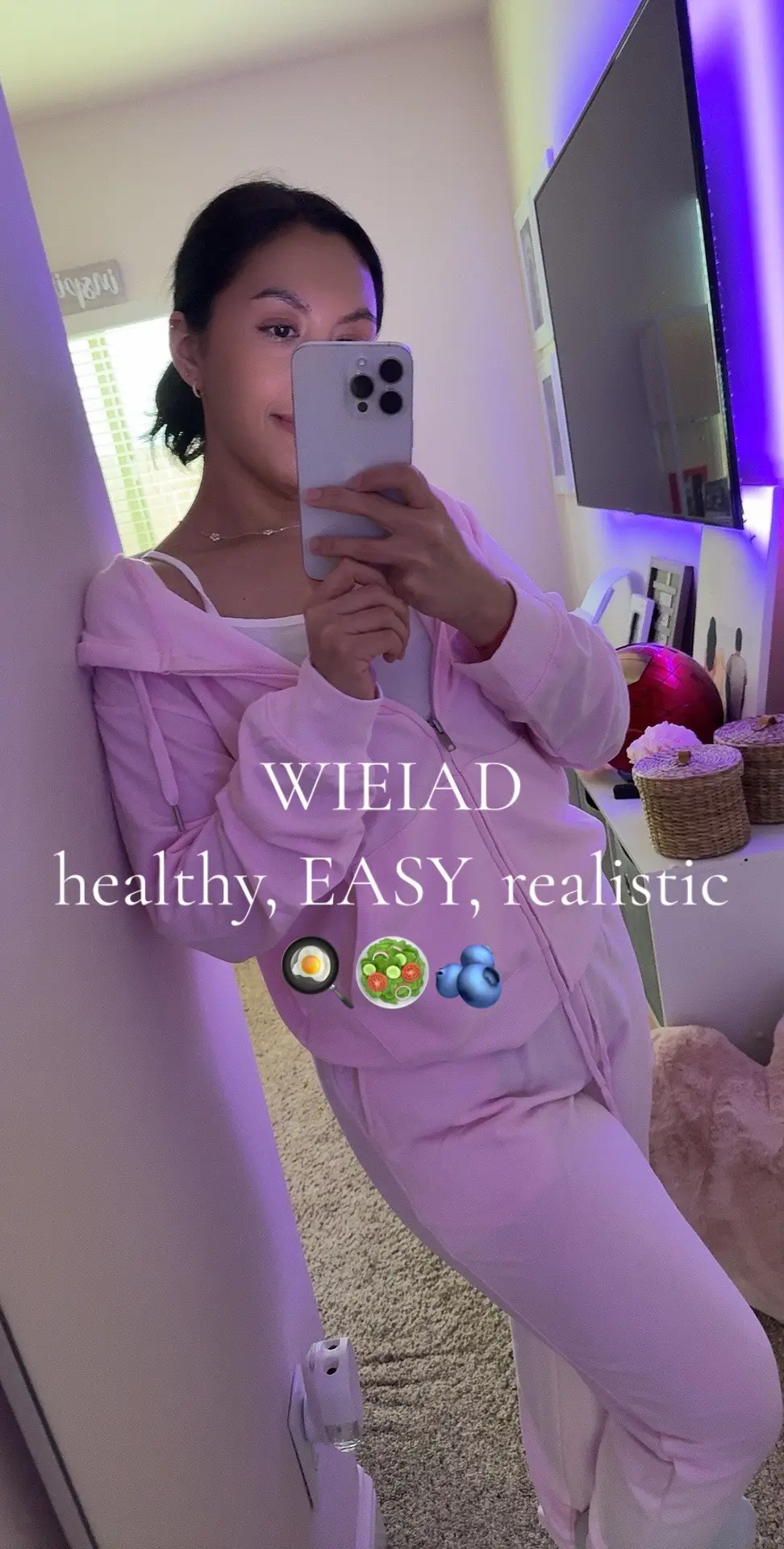 what i ate today 😋 i make easy, healthy, realisitc meals.  #wieiadrealistic #wieiad #easymeals #healthy #fitnes #fypage 