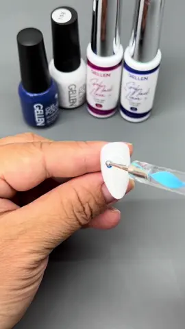 Nail art tutoorial#gellena #nails 