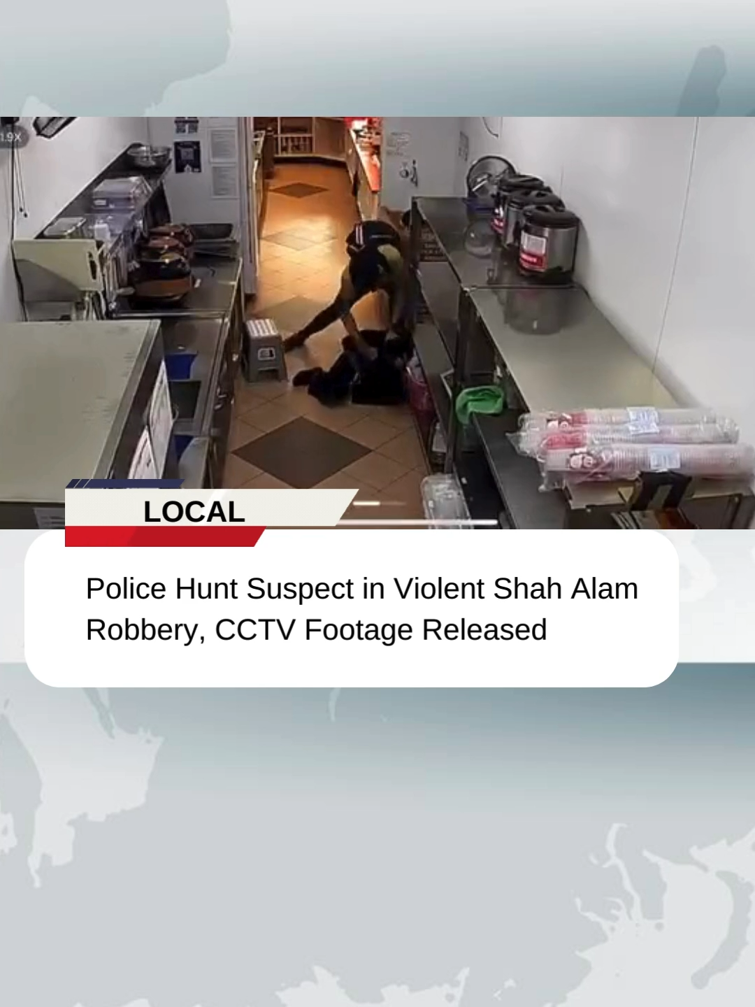 13 August 2024: A 21-year-old female employee was injured in a robbery at an ice cream shop in Taman Sri Muda, Shah Alam, around 11:30 am yesterday. #theSun #news #localnews #shahalam #tamanmuda #trendingnewsmalaysia