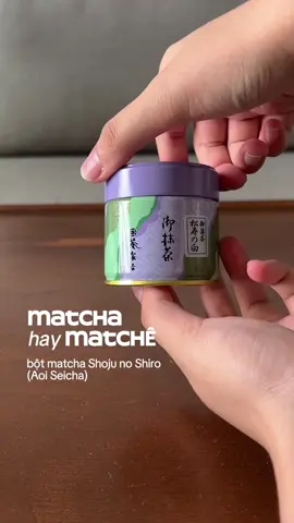 review bột matcha Shoju no Shiro của nhà Aoi Seicha đến từ Nishio, Aichi, Nhật Bản 🍵 Matcha hay Matchê (Japan edition): Review tất cả các loại bột matcha đến từ Nhật Bản để bạn dễ dàng chọn ra loại nên thử ✨🌸 #matchareview #matcharecommendations #matchapowder #icedmatchalatte #matchalover #matchaxpresso #LearnOnTikTok #chasen #bamboowhisk #homemadematchalatte #matcha 