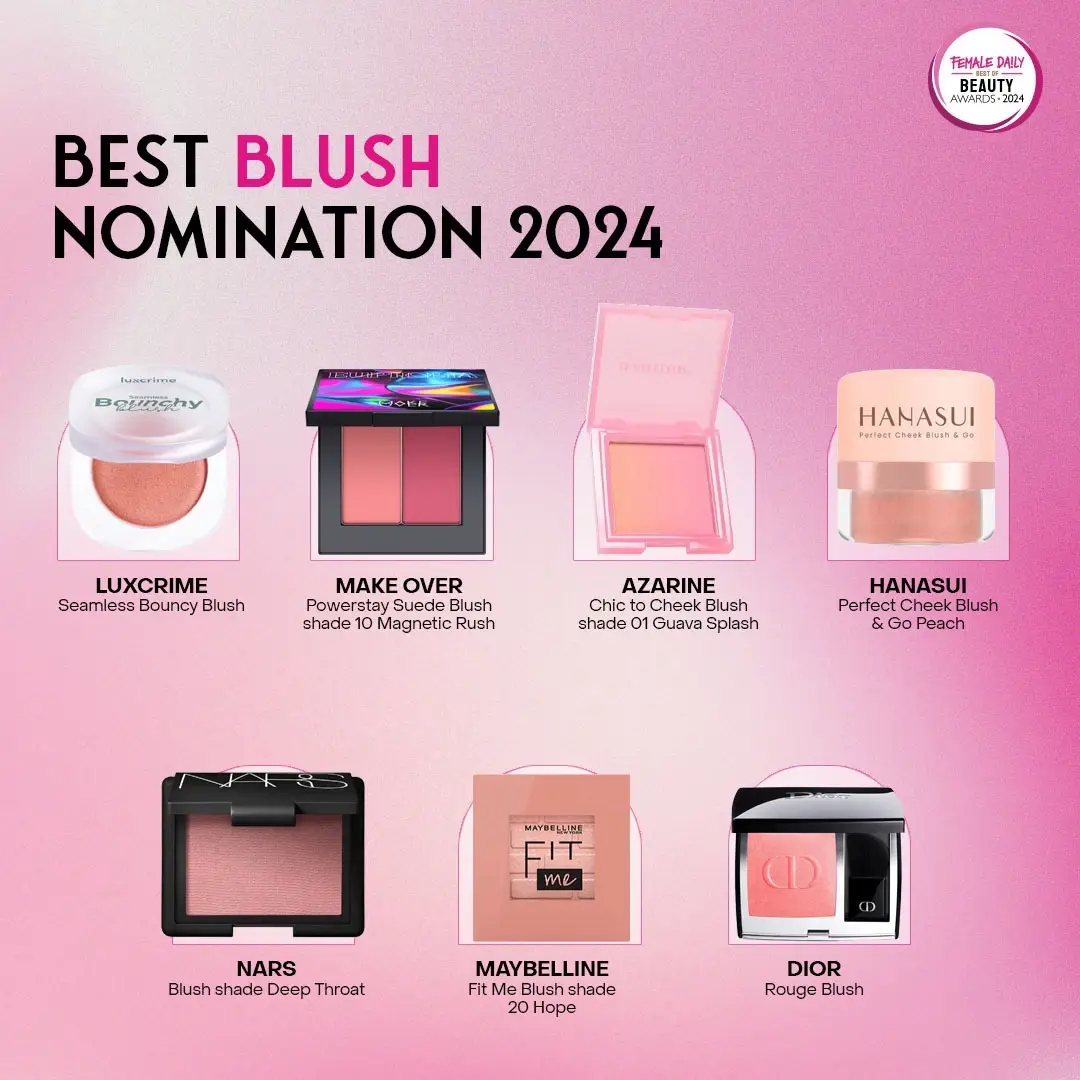 Yes, it’s time to vote #BestofBeautyAwards2024 karena tinggal 3 hari lagi!! Jadi jangan sampai kelewatan untuk dukung beauty brands favorite kamu agar menjadi pemenang di BoBA tahun ini!✨ Download Female Daily Apps atau kunjungi awards.femaledaily.com sekarang!❤️ #FemaleDailyNetwork #bestofbeauty #award #beauty #blush #racuntiktok #produkviral