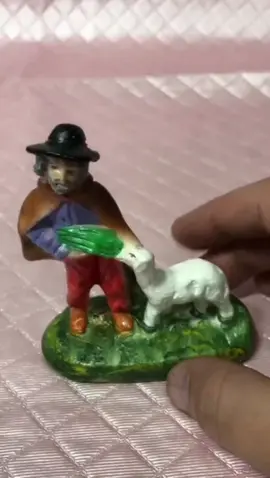 Peças avulsas em gesso para presépio de 13cm. Estamos no Mercado Livre. basta procurar por 
