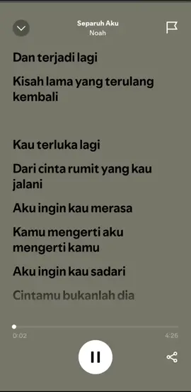 SEPARUH AKU-NOAH##MUSICSPOTIFY##