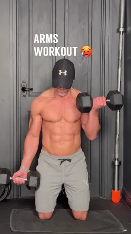 ARMS WORKOUT (dumbbells) 💪🏼 Add these dumbbell arm exercises to your next arm day. Enjoy! 🔥🔥 #arms #armsworkout #biceps #bicepworkout #armday #exercise #fitspo #workoutroutine #foryoupage #homeworkout #gymworkouts #workoutmotivation #musclegain #FitTok #wellness #weighttraining #gymrat #flex #dumbbellworkout